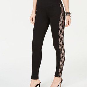 INC-INTERNATIONAL CONCEPTS Black Lace Leggings
